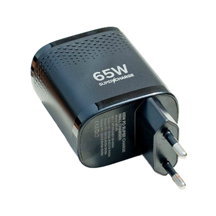 65W PD SuperCharge Wall Charger (Black Series)